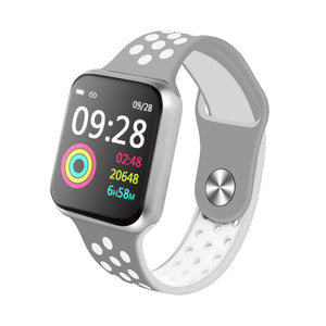 Smart Life- Smart Watch Grey & White Strap