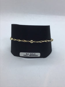 9 ct. Gold Bracelet
