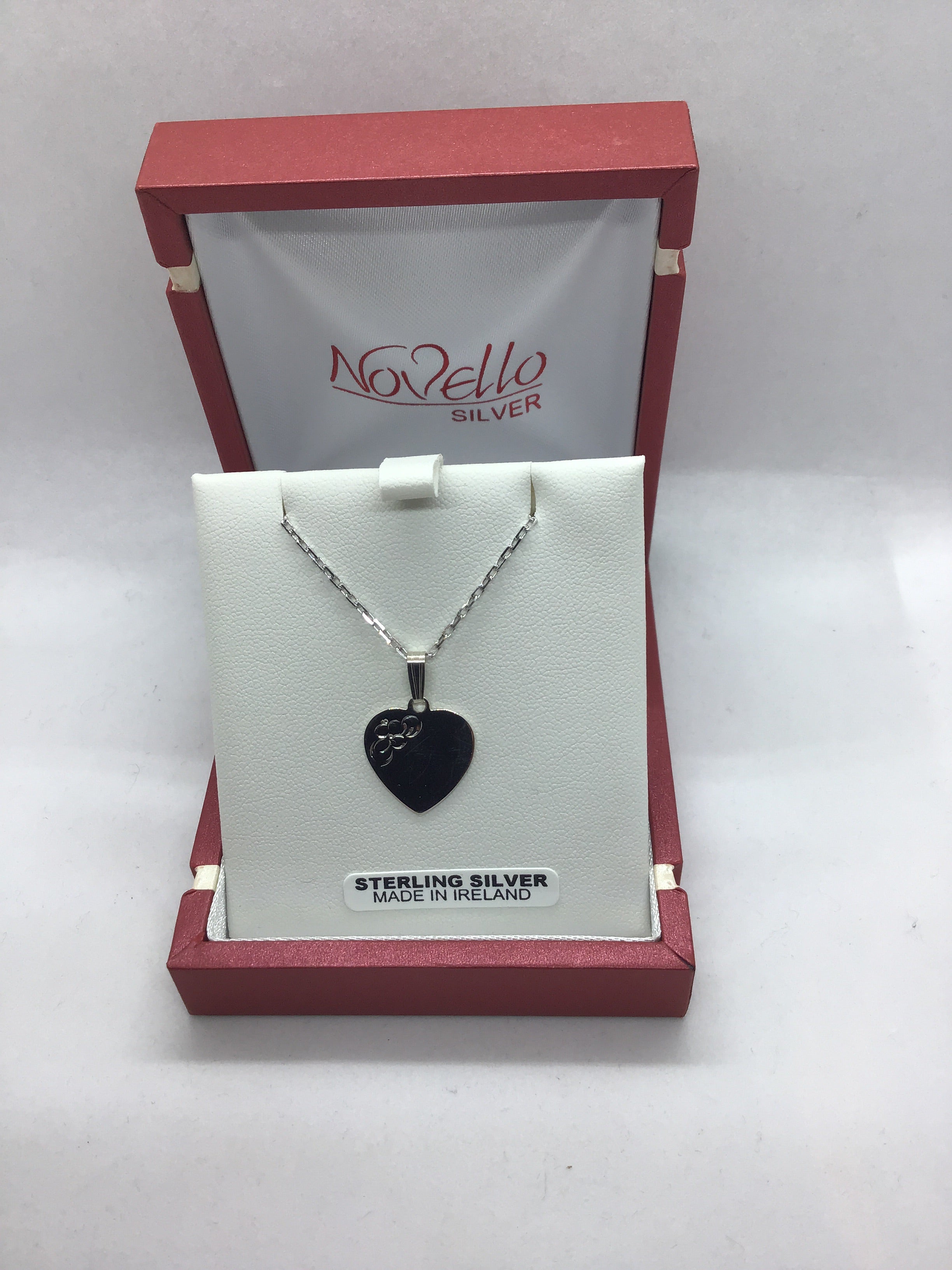 Silver Disc and Chain