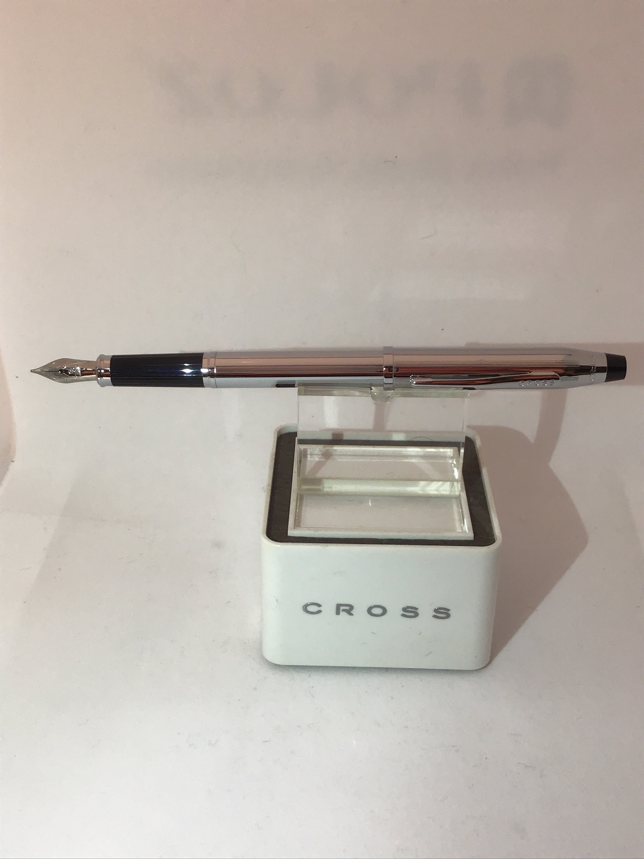 Chrome Cross Fountain Pen