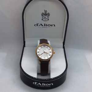 Ladies Strap Rose Gold Plated d’Alton Watch