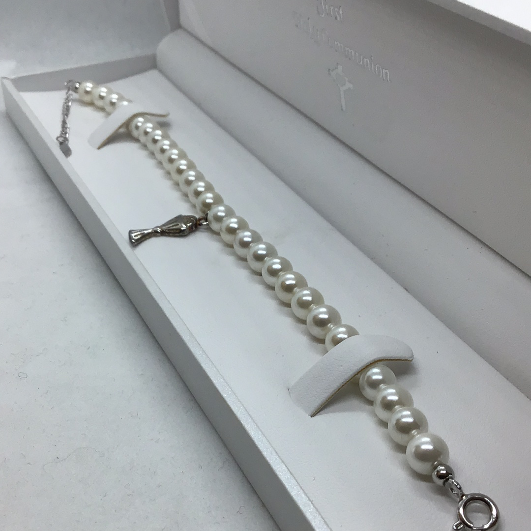 Pearl Bracelet with Chalice