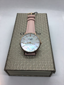 Cristallo Di Milano Rose Gold Plated Watch
