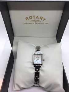 Rotary Ladies Chrome Bracelet Watch