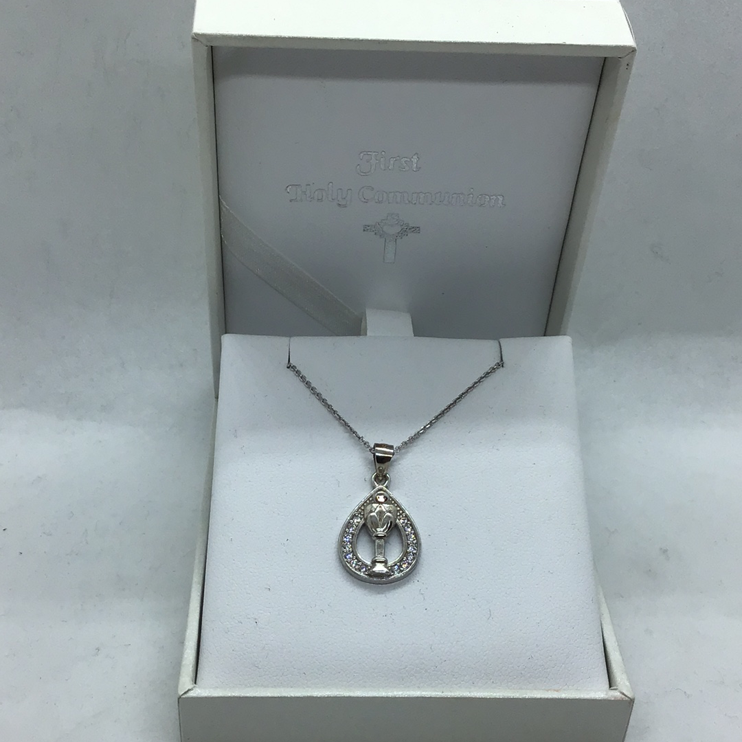 Silver Chalice Pendant