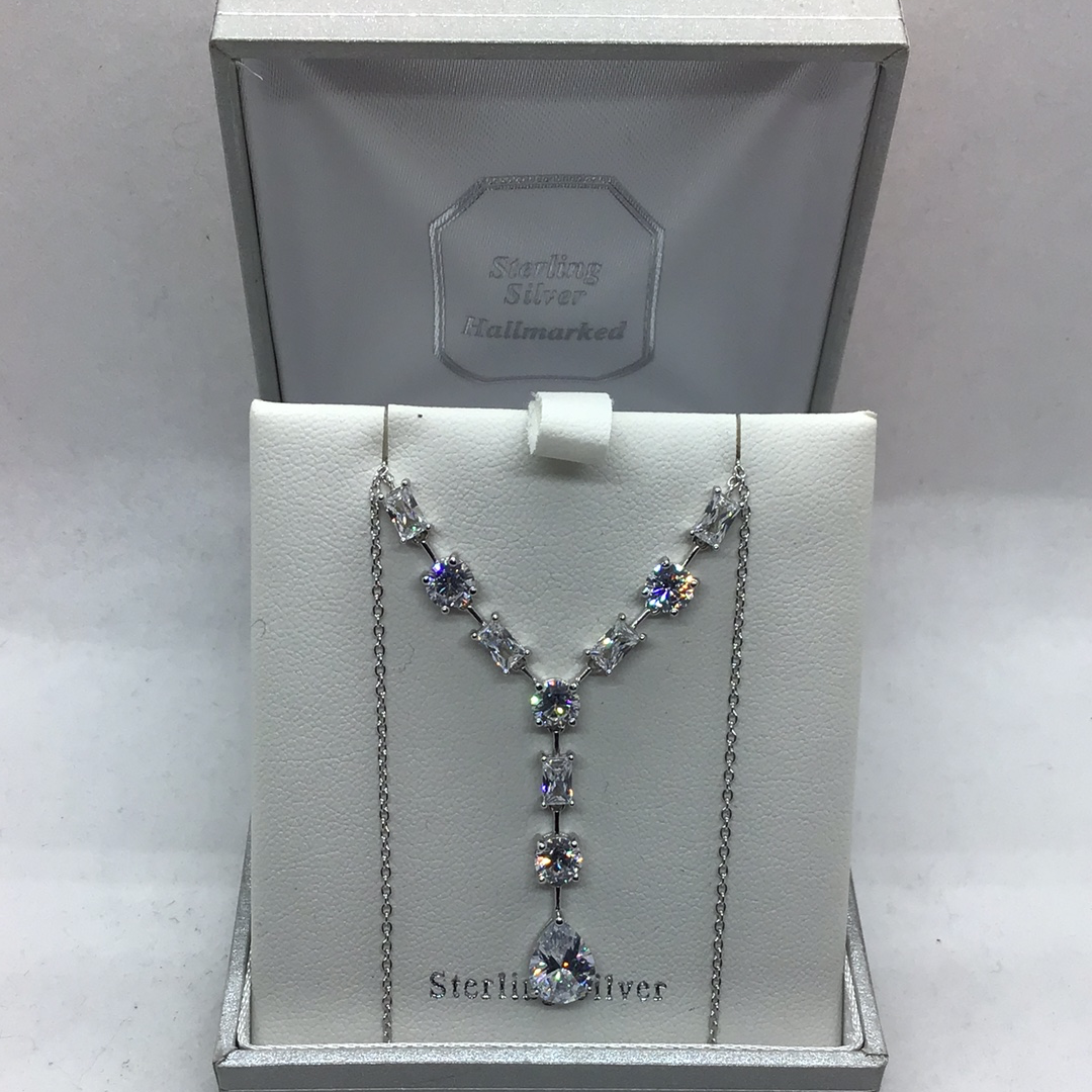 Pendant Silver Cubic Zirconia