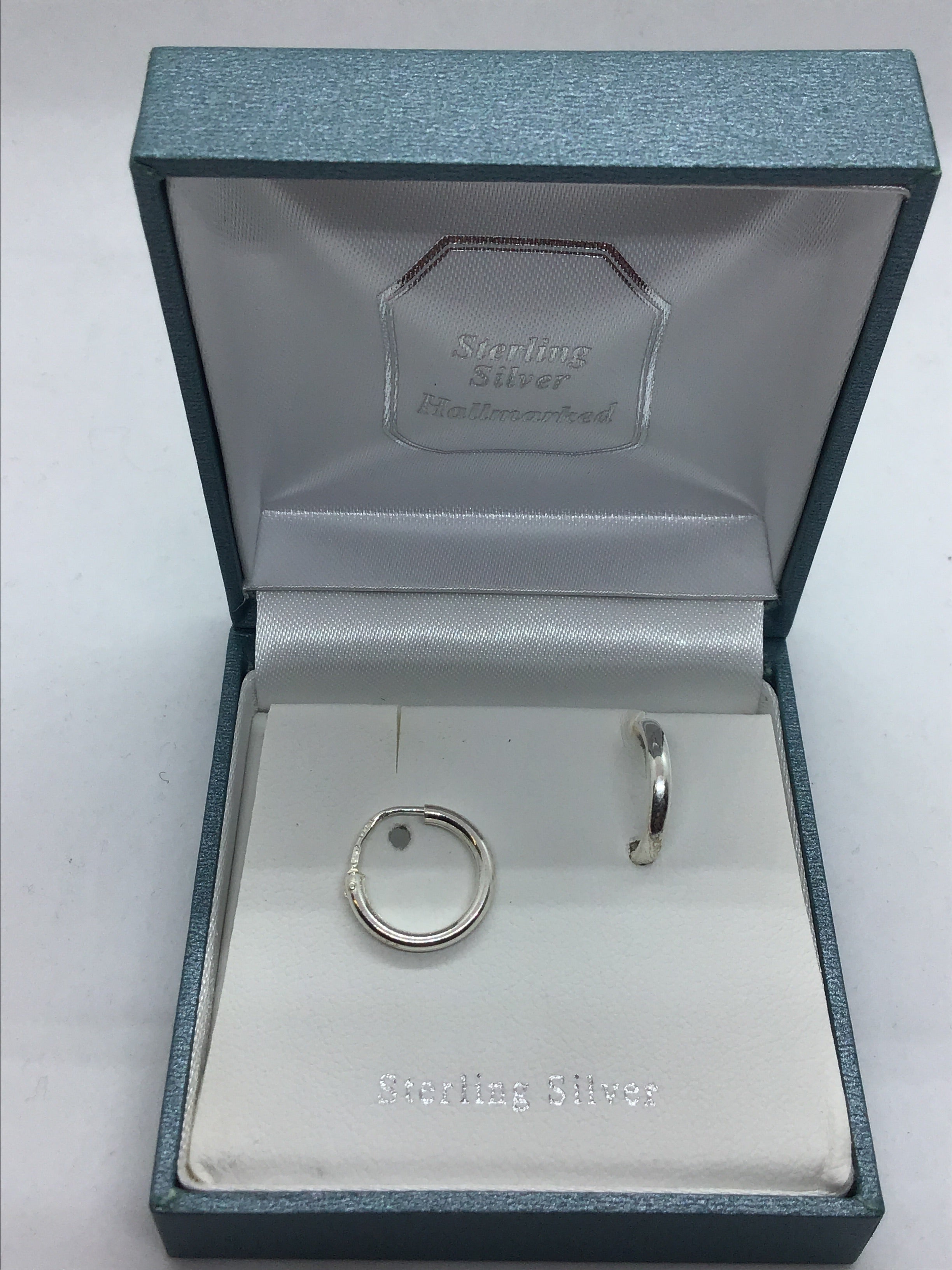 Extra Small Sterling Silver Hoops