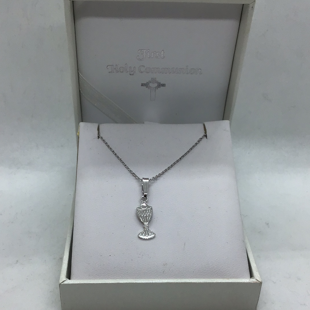 Silver Chalice Pendant