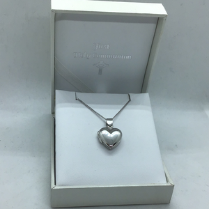 Silver Heart Locket Pendant