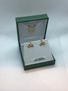 Celtic knot 9ct. Gold Earring