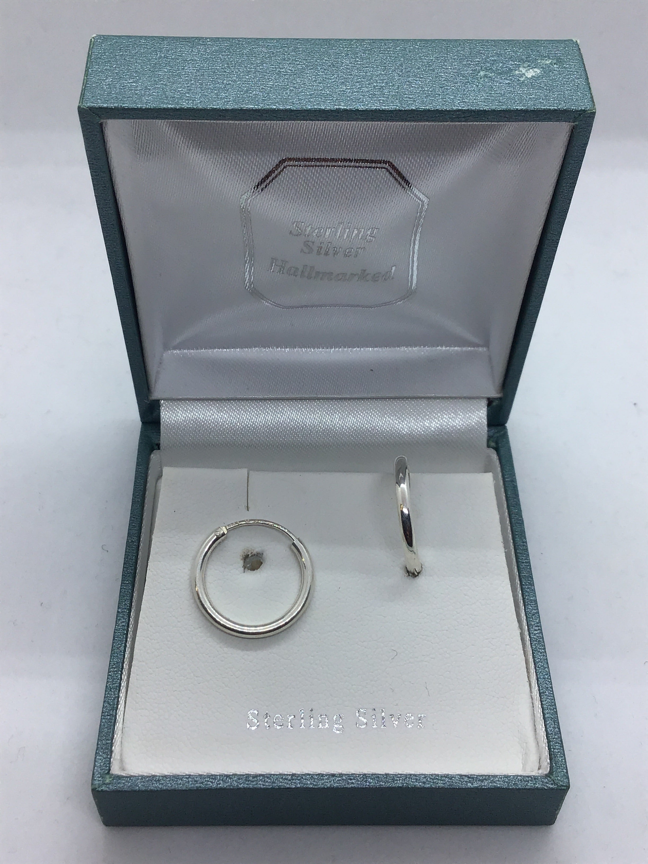 Small Sterling Silver Hoops