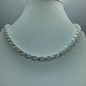 Sterling Silver Rope Neckchain/Necklace