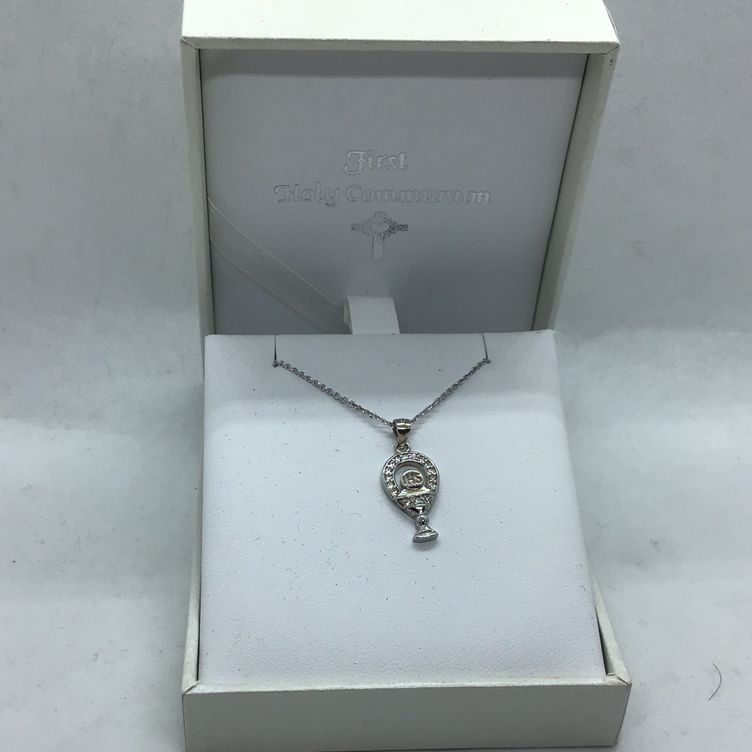 Silver Chalice Pendant