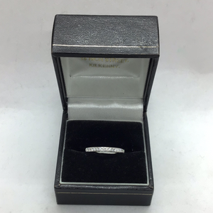 Wedding Ring 9ct. White Gold Diamond