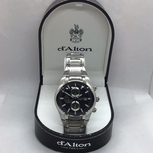 Gents Chrome Bracelet Chronograph d’Alton Watch