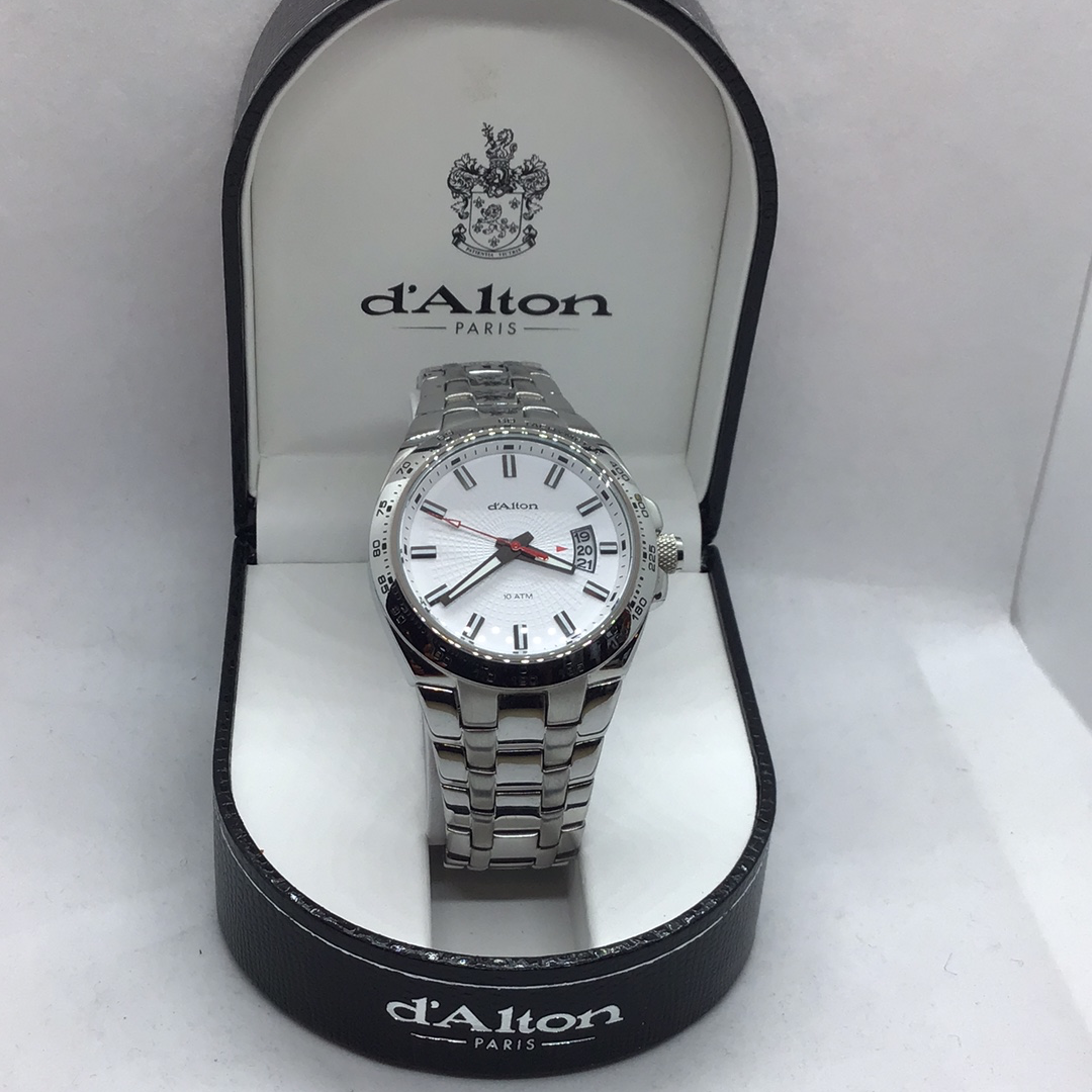 Gents Chrome Bracelet d’Alton Watch
