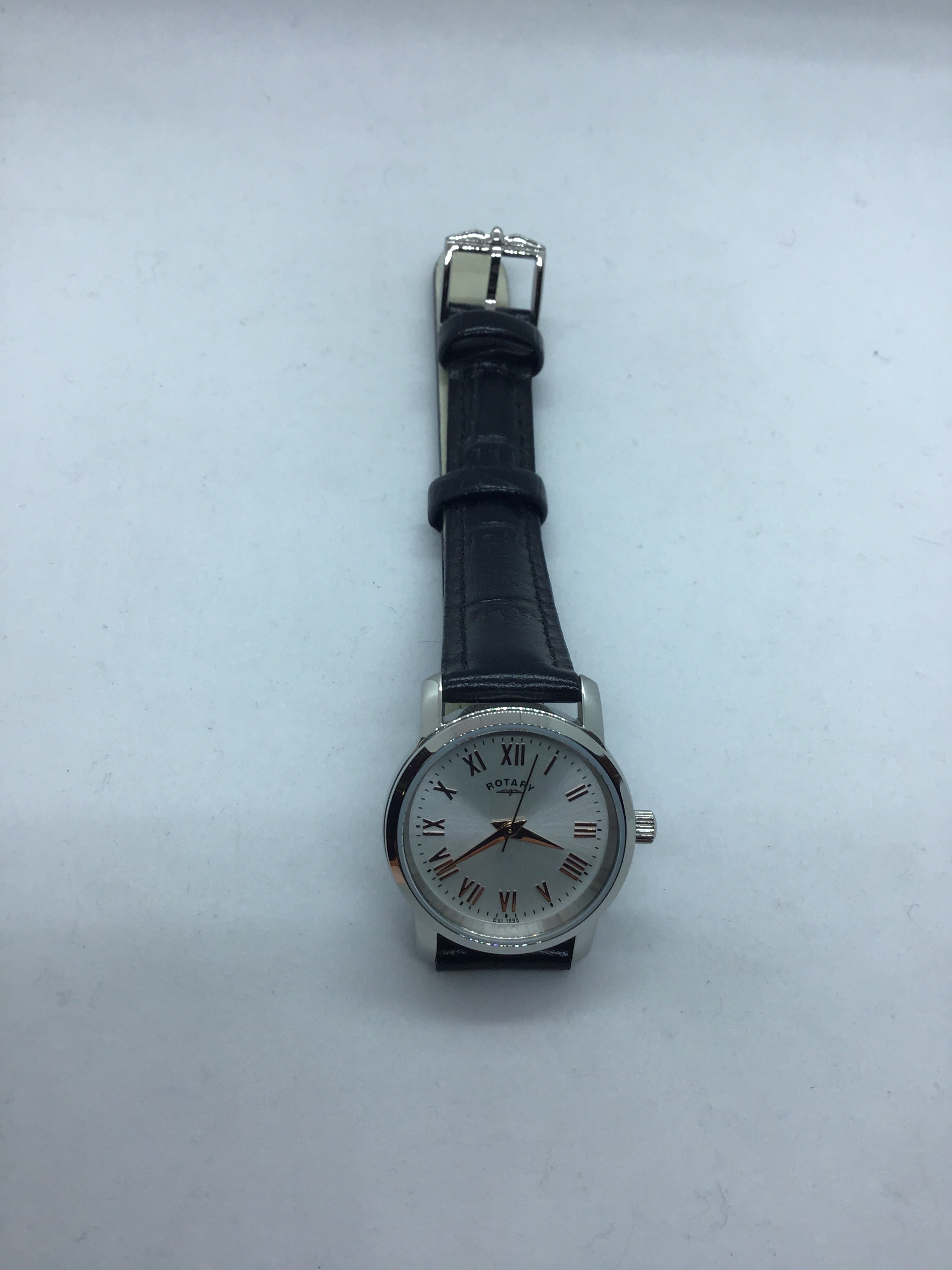 Rotary Ladies Chrome Watch