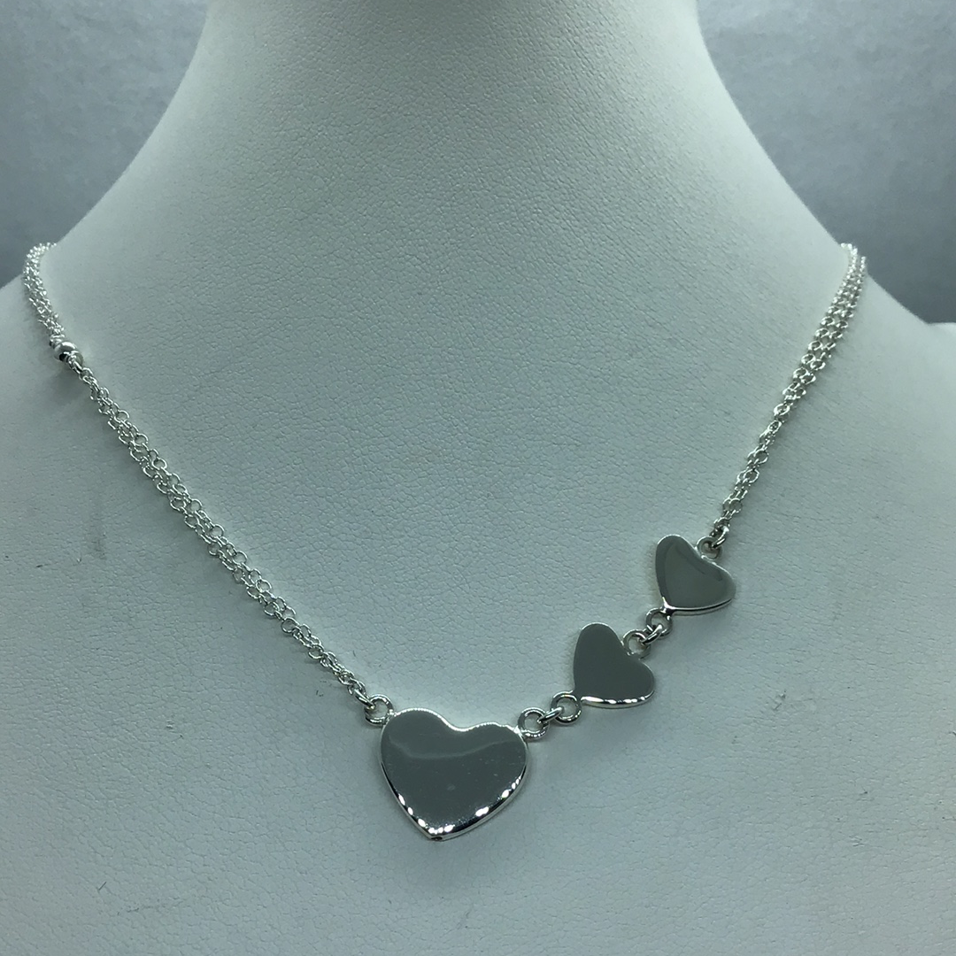 Sterling Silver Heart Necklet/Pendant