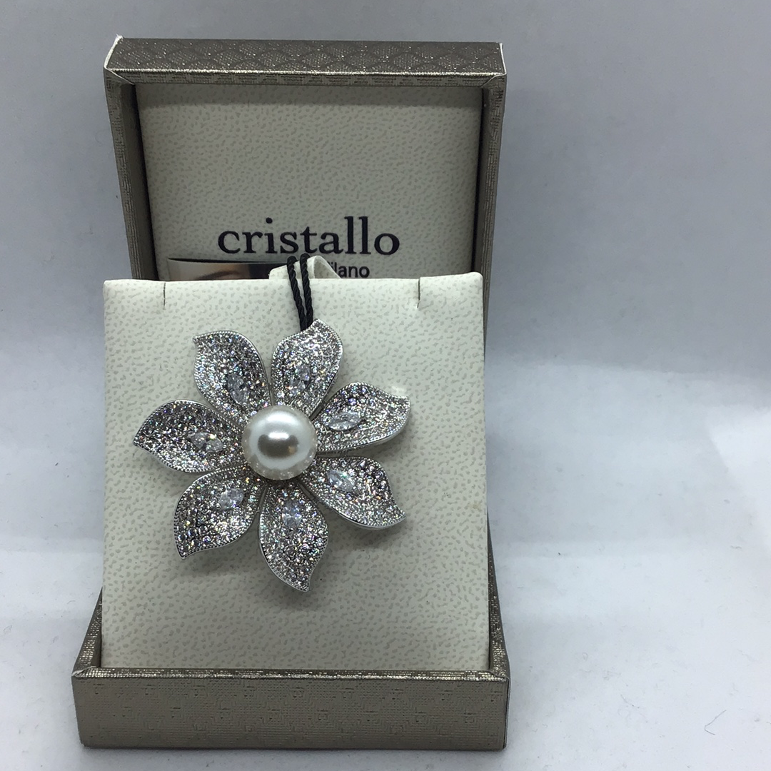 Brooch Silver Plated