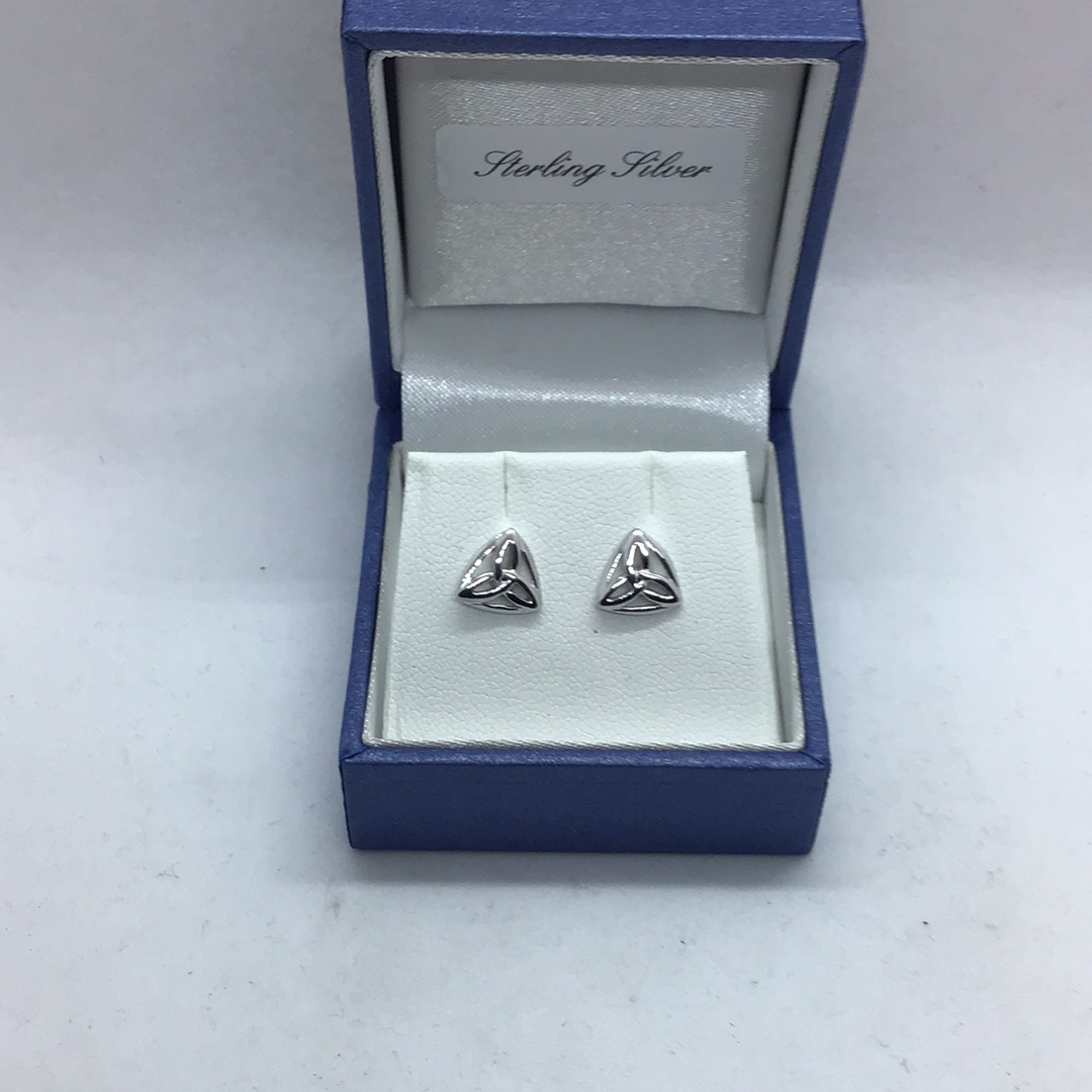 Sterling Silver Celtic knot Stud Earrings
