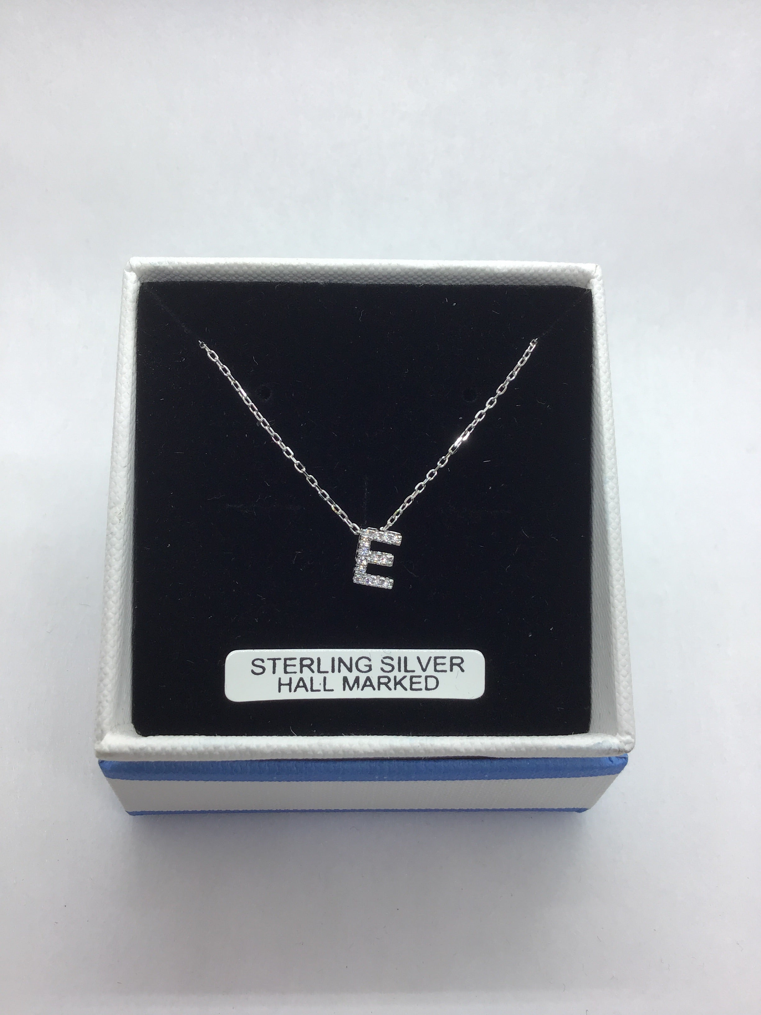 Initial Pendants Silver