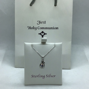 Silver Cubic Zirconia Pendant