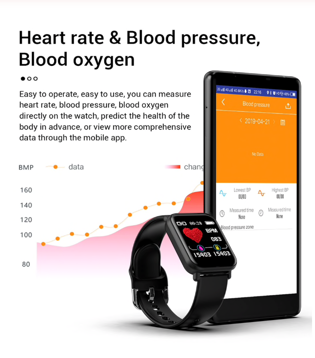 Smart Life- Smart Watch Grey Mesh Bracelet